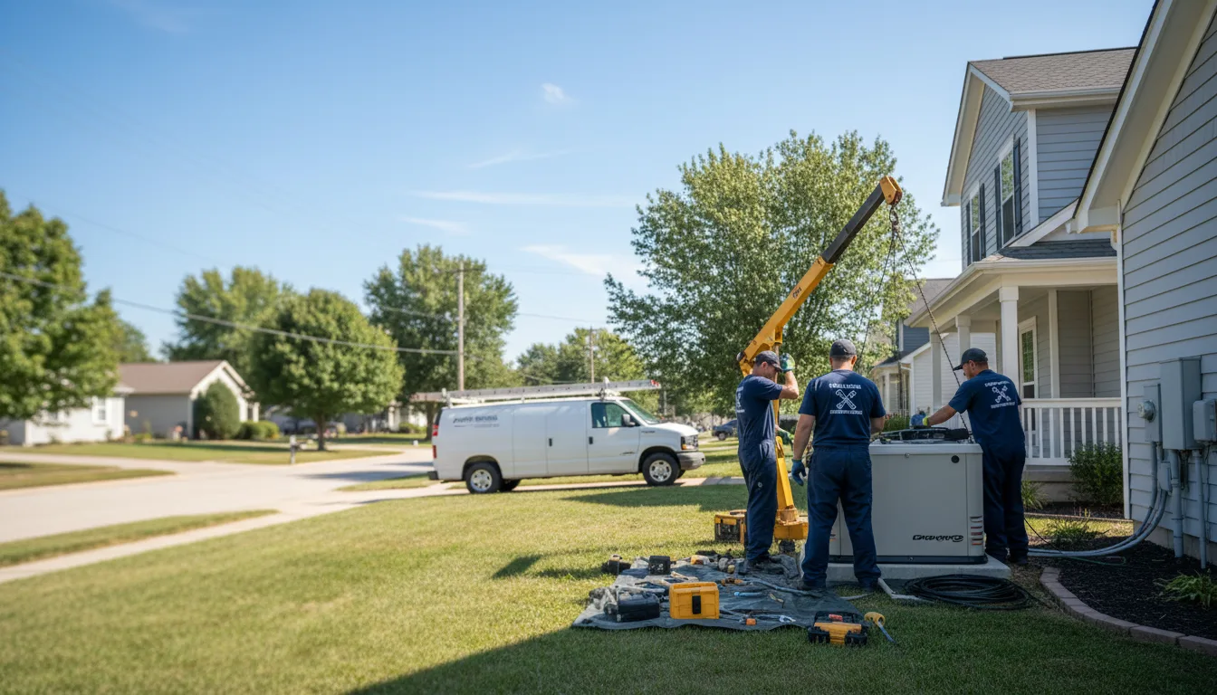 Generator Installation in Angola, IN near me